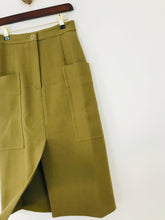 Load image into Gallery viewer, & Other Stories Women's Midi Pencil Skirt | US4 UK8 | Green