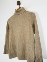 Load image into Gallery viewer, Massimo Dutti Women's Wool Roll Neck Jumper | XS UK6-8 | Beige