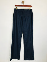 Load image into Gallery viewer, Equipment Women's Wide Leg Pinstripe Smart Trousers NWT | UK4 | Blue