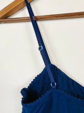 Load image into Gallery viewer, Victoria’s Secret Women's Babydoll Strappy Mini Dress | M | Blue