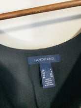 Load image into Gallery viewer, Lands End Women's Pleated Smart Midi Dress | UK8 | Black