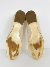 Load image into Gallery viewer, Dune Women’s Leather Slip On Scallop Ballet Pumps Shoes | UK6 | Pink