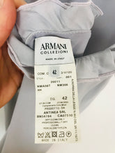 Load image into Gallery viewer, Armani Collezioni Women’s Halter Neck Midi Shift Dress | UK 10 | Grey