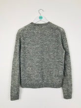 Load image into Gallery viewer, Bimba Y Lola Womens Embroidered Knit Jumper | XL | Grey
