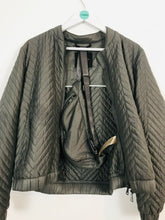 Load image into Gallery viewer, Massimo Dutti Women’s Quilted Jacket With Tags | M UK10 | Grey