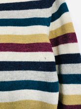 Load image into Gallery viewer, Seasalt Cornwall Women's Wool Striped Jumper | UK14 | Multicoloured