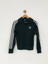 Load image into Gallery viewer, Adidas Women’s Vintage Zip Sports Jacket | UK6 | Black
