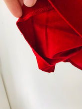 Load image into Gallery viewer, Laura Ashley Women's Corduroy A-Line Skirt | UK14 | Red