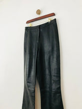 Load image into Gallery viewer, Patsy Seddon for Phase Eight Women's Leather Culottes Trousers | UK12 | Black