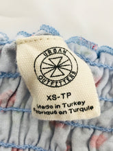 Load image into Gallery viewer, Urban Outfitters Women's Floral Bandeau Tank Top | XS UK6-8 | Blue