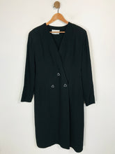 Load image into Gallery viewer, Tom Bowker Women's Smart Vintage Shift Dress | UK16 | Black