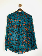Load image into Gallery viewer, Mint Velvet Women's Leopard Print Sheer Blouse NWT | UK14 | Multicoloured