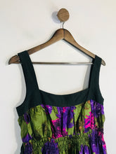 Load image into Gallery viewer, Mango Women's Silk Floral A-Line Dress | L UK14 | Multicoloured