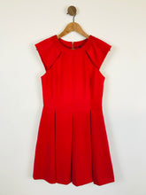 Load image into Gallery viewer, Ted Baker Women's Pleated A-Line Dress | 3 UK12 | Red