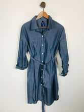 Load image into Gallery viewer, Séraphine Women's Denim Maternity Shirt Dress | UK14 | Blue