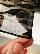 Load image into Gallery viewer, Betty Barclay Women’s Tiger Print Pleated Midi Skirt | 38 UK10 | Brown