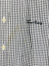 Load image into Gallery viewer, Burberry Men's Cotton Check Button-Up Shirt | L | Blue
