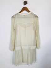 Load image into Gallery viewer, Maje Women's Silk Shift Dress | EU38 UK10 | White