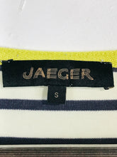 Load image into Gallery viewer, Jaeger Women's Striped Long Sleeve T-Shirt | S UK8 | Multicoloured