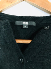 Load image into Gallery viewer, Uniqlo Women's Cashmere Cardigan | XS UK6-8 | Black