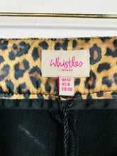 Load image into Gallery viewer, Whistles Women's Wool Wide Leg Culottes Trousers | UK12 | Black