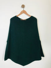 Load image into Gallery viewer, Phase Eight Women's Boho Poncho Shawl | UK8 | Green
