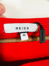 Load image into Gallery viewer, Reiss Women's Ribbed Jumper | M UK10-12 | Red