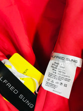 Load image into Gallery viewer, Alfred Sung Women's A-Line Dress NWT | UK8 | Orange