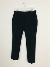 Load image into Gallery viewer, McQ Alexander McQueen Women’s Wool Straight Suit Trousers | UK12 W33 | Black