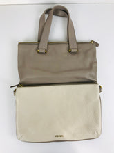 Load image into Gallery viewer, Fossil Women's Leather Colour Block Shoulder Bag | M UK10-12 | Multicoloured