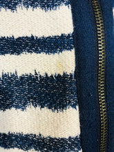 Load image into Gallery viewer, Mistral Women's Striped Collarless Blazer Jacket | UK10 | Multicolour