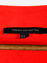 Load image into Gallery viewer, French Connection Women's Pleated Sheath Dress | UK12 | Red