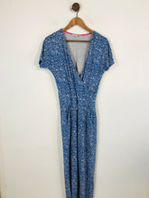 Load image into Gallery viewer, Boden Women's Floral Jumpsuit | UK8 | Blue
