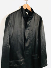 Load image into Gallery viewer, Armani Collezioni Men's Smart Overcoat Coat | L | Black