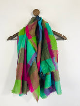 Load image into Gallery viewer, Erfurt Women's Wool Check Gingham Scarf | OS | Multicoloured