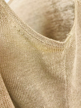 Load image into Gallery viewer, East Women’s Linen Blend Tank Top | UK16 | Brown
