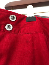 Load image into Gallery viewer, Laura Ashley Women's Corduroy A-Line Skirt | UK14 | Red