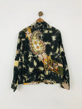 Load image into Gallery viewer, Indigo Moon Women's Floral Embroidered Overcoat Jacket | L UK14 | Multicolour