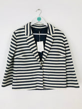 Load image into Gallery viewer, Jigsaw Women’s Stripe Blazer Jacket NWT | UK12 | Navy White