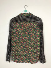 Load image into Gallery viewer, Juicy Couture Womens Floral Print 100% Silk Shirt | XS UK6