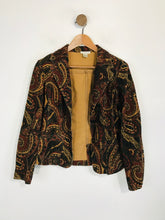 Load image into Gallery viewer, Harold’s Women's Cotton Boho Blazer Jacket | UK8 | Multicoloured