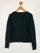 Load image into Gallery viewer, Superdry Women's Cotton Crew neck Jumper | S UK8 | Black