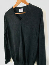 Load image into Gallery viewer, TM Lewin Men's Merino Wool Jumper | S | Grey