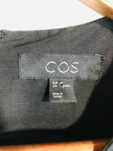 Load image into Gallery viewer, COS Women's Cotton Smart Shift Dress | 42 UK14-16 | Black