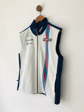 Load image into Gallery viewer, Hackett Men’s Williams Martini Racing Gilet Jacket | L | Blue White