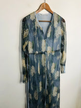 Load image into Gallery viewer, Zara Women's Floral Sheer Maxi Dress | M UK10-12 | Multicoloured