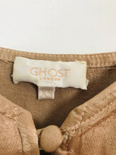 Load image into Gallery viewer, Ghost Women’s Button Up Camisole Top | UK6 | brown