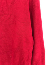 Load image into Gallery viewer, Zara Women’s V-Neck Knit Jumper | L UK14 | Red