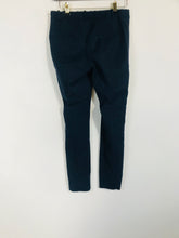 Load image into Gallery viewer, Zara Women's Cotton Smart Casual Trousers | S UK8 | Blue