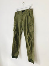 Load image into Gallery viewer, Guess Women’s Utility Trousers | UK16 | Khaki Green